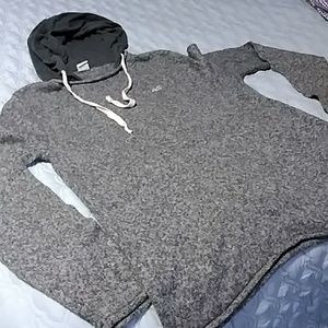 Men's Hollister Gray Hooded Sweater/Sweatshirt